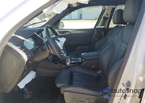 2024 BMW X3 xDrive30I из США, поврежденный, VIN 5UX53DP09R9U54622